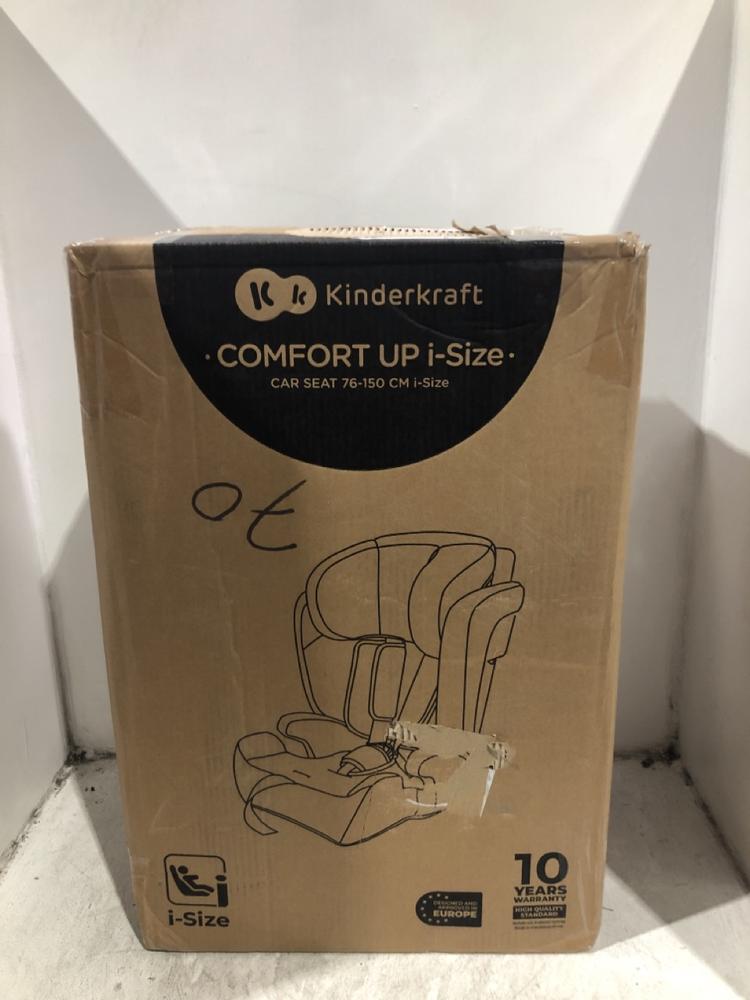 Lot 1144  
            Chesterfield SR45 - Parcel Delivery Only 

                
KINDERKRAFT COMFORT UP I-SIZE CAR SEAT (LOCATION: C4)