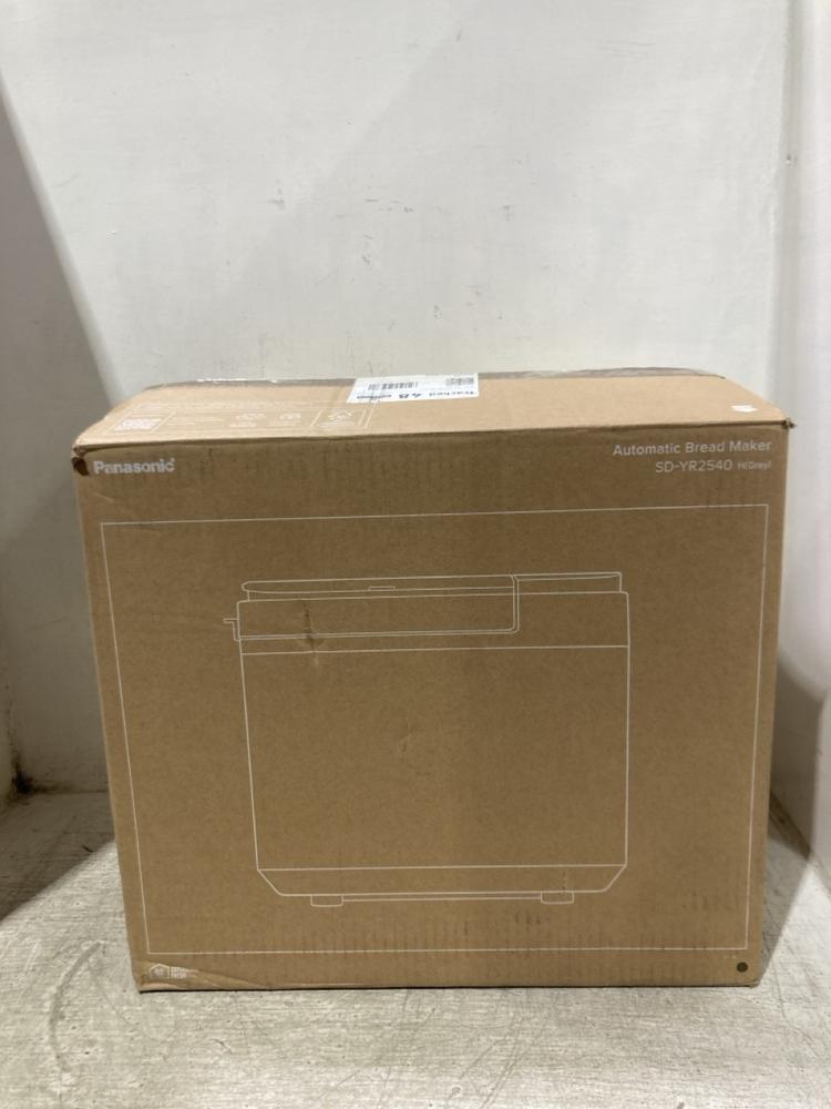 Lot 1154  
            Chesterfield SR45 - Parcel Delivery Only 

                
PANASONIC AUTOMATIC BREAD MAKER SD-YR2540 (LOCATION: C5)
