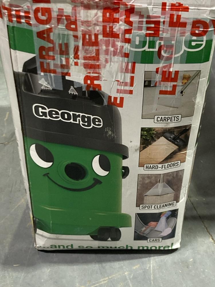 Lot 1159  
            Chesterfield SR45 - Parcel Delivery Only 

                
GEORGE ALL IN 1 VACUUM CLEANER AND CARPET WASHER (LOCATION: C5)