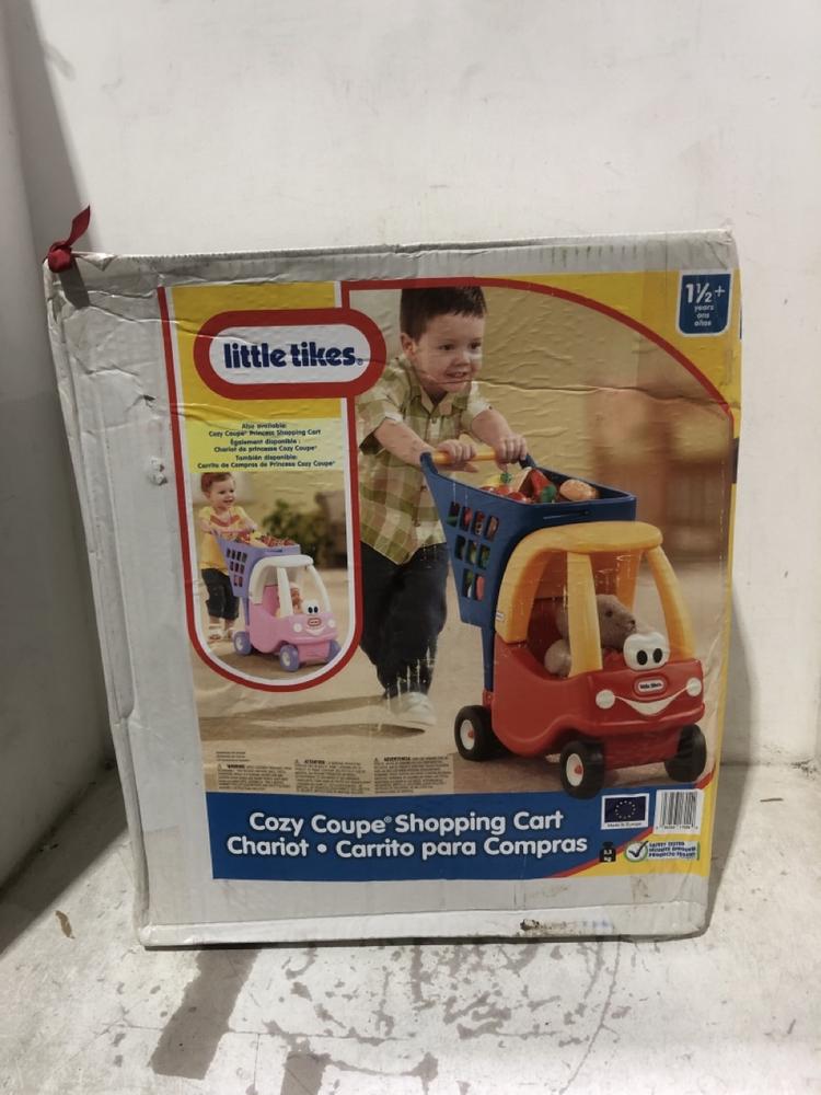 Lot 1188  
            Chesterfield SR45 - Parcel Delivery Only 

                
LITTLE TIKE COZY COUPE SHOPPING CART (LOCATION: C7)