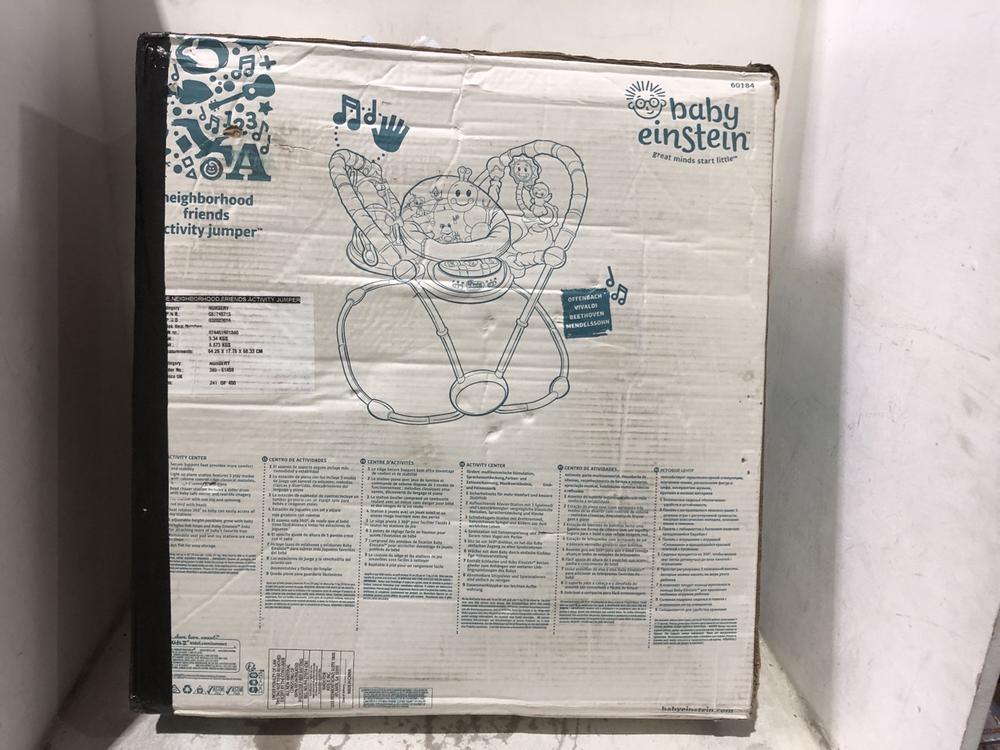 Lot 1195  
            Chesterfield SR45 - Parcel Delivery Only 

                
BABY EINSTEIN GREAT MINDS START LITTLE (LOCATION: C7)