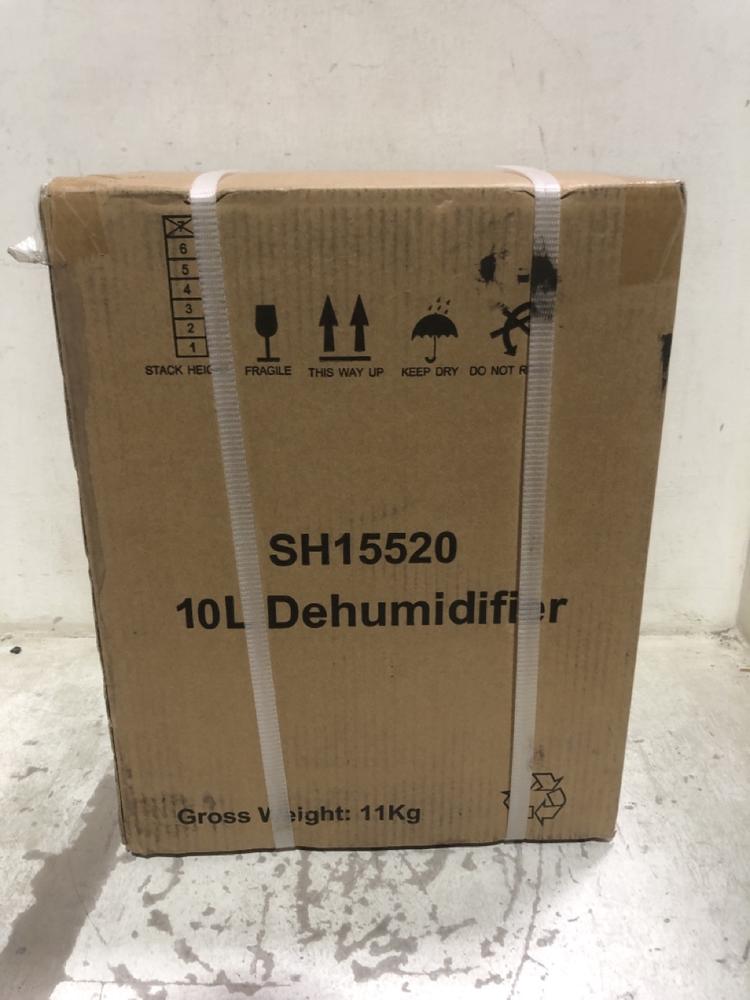 Lot 1201  
            Chesterfield SR45 - Parcel Delivery Only 

                
10 L DEHUMIDIFIER WHITE SH1 5520 (LOCATION: C8)