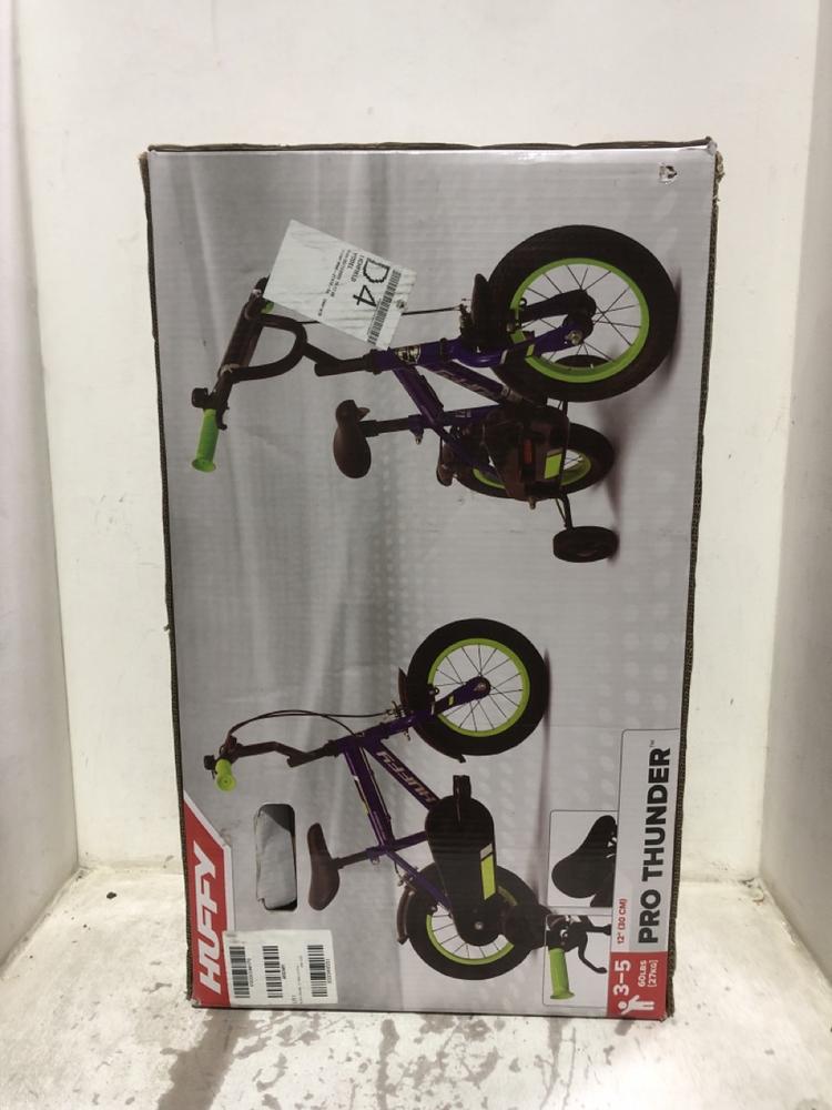 Lot 1212  
            Chesterfield SR45 - Parcel Delivery Only 

                
HUFFY PRO THUNDER 12" KIDS BIKE ORIGINAL RRP £120 (LOCATION: C8)