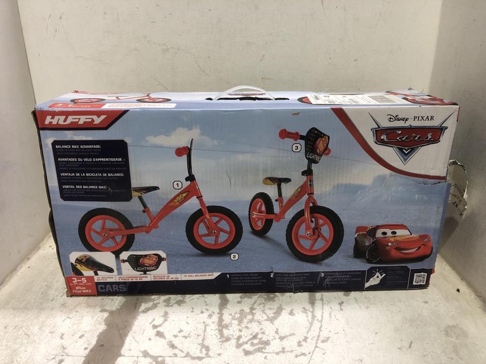 Lot 1215  
            Chesterfield SR45 - Parcel Delivery Only 

                
HUFFY DISNEY CARS CHILDS 12" BALANCE BIKE (LOCATION: C8)
