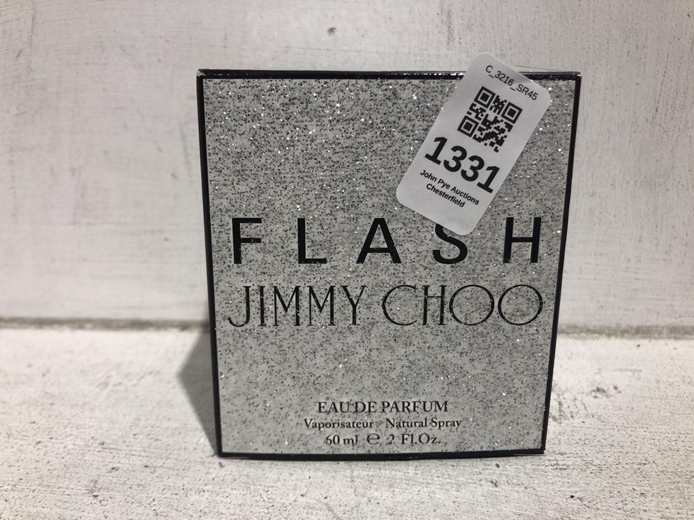 Lot 1331  
            Chesterfield SR45 - Parcel Delivery Only 

                
JIMMY CHOO FLASH 60ML EAU DE PARFUM (LOCATION: B5)