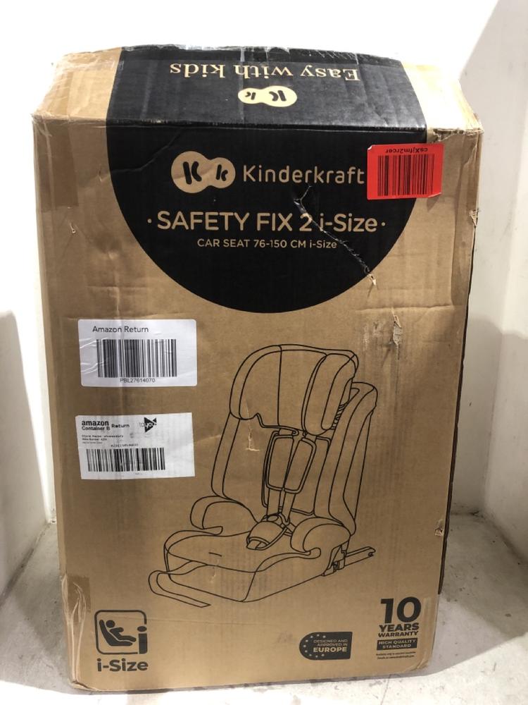 Lot 1537  
            Chesterfield SR45 - Parcel Delivery Only 

                
KINDERKRAFT SAFETY FIX 2 CAR SEAT (LOCATION: B9)