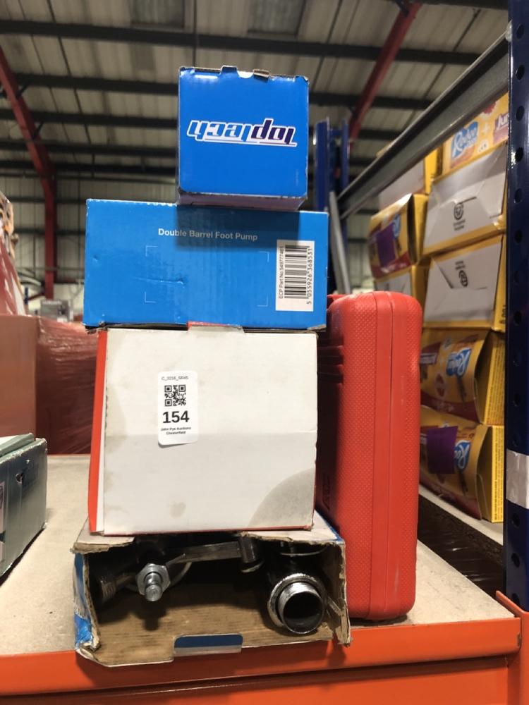 Lot 154  
            Chesterfield SR45 - Parcel Delivery Only 

                
5X ASSORTED TOOLS TO INCLUDE AMTECH AUTOMOTIVE COMPRESSION TESTER KIT (LOCATION: F3)