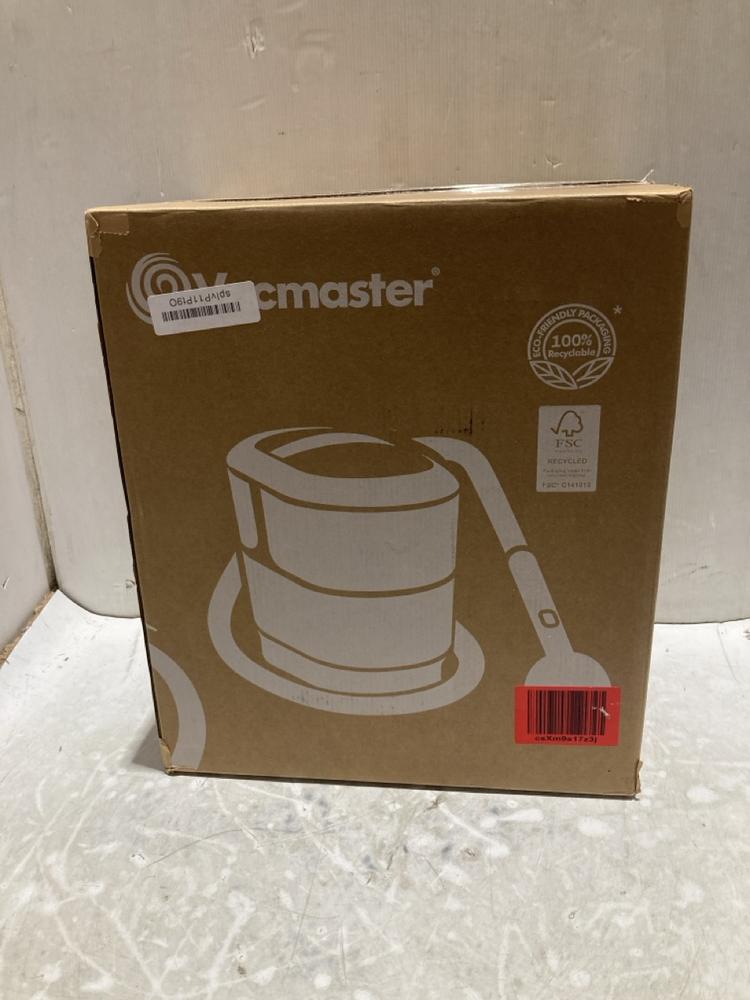 Lot 1569  
            Chesterfield SR45 - Parcel Delivery Only 

                
VACMASTER VACUUM CLEANER (LOCATION: A3)