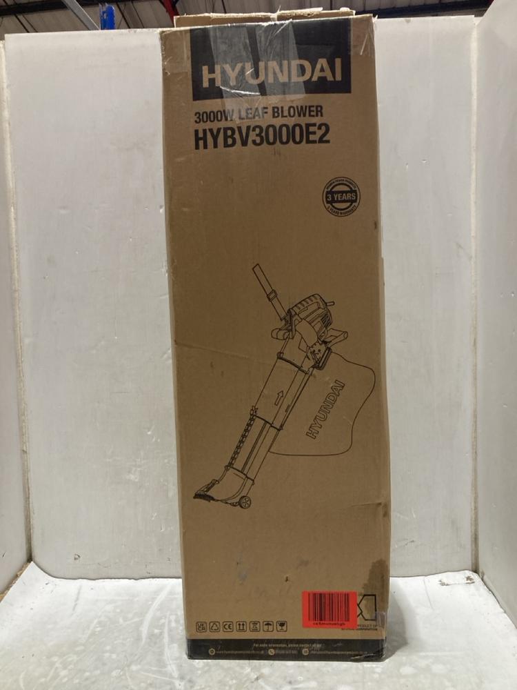 Lot 1589  
            Chesterfield SR45 - Parcel Delivery Only 

                
HYUNDAI 3000W LEAF BLOWER HYBV3000E2 (LOCATION: A3)