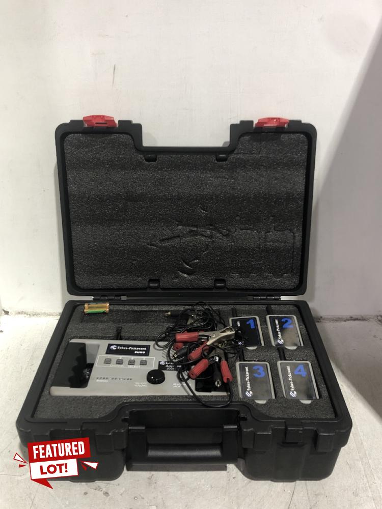 Lot 15  
            Chesterfield SR45 - Parcel Delivery Only 

                
SYKES-PICKAVANT 30047500 WIRELESS ELECTRONIC SETHOSCOPE KIT ORIGINAL RRP £569 (LO...