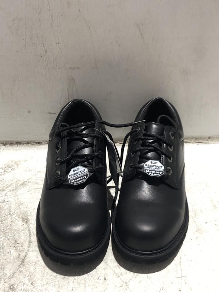 Lot 1617  
            Chesterfield SR45 - Parcel Delivery Only 

                
SKETCHERS WORK SHOES IN BLACK SIZE 10.5 (LOCATION: A5)
