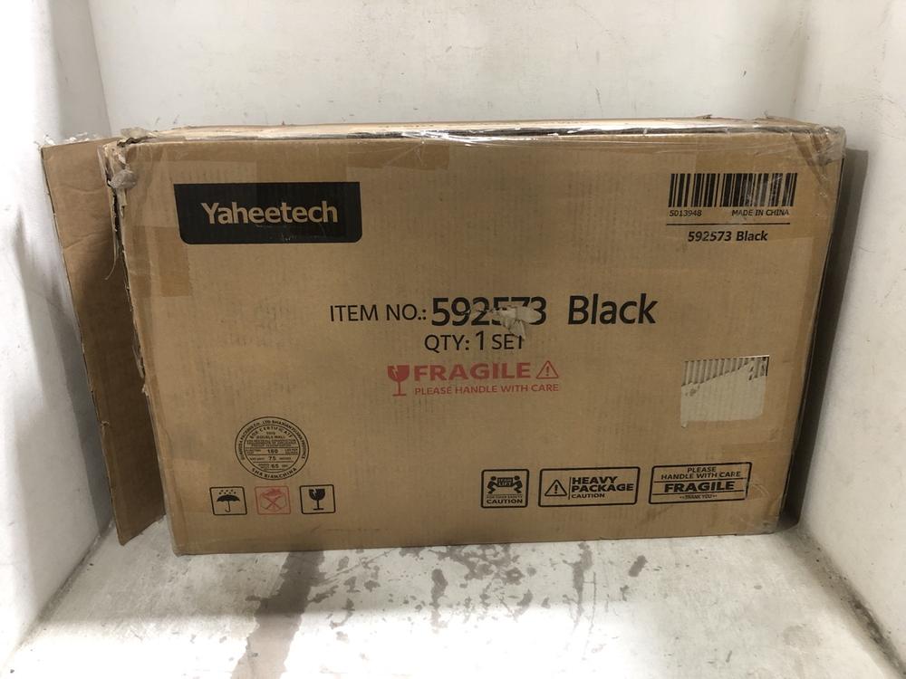 Lot 178  
            Chesterfield SR45 - Parcel Delivery Only 

                
YAHEETECH BLACK 592573 BEDSIDE TABLE (LOCATION: F4)