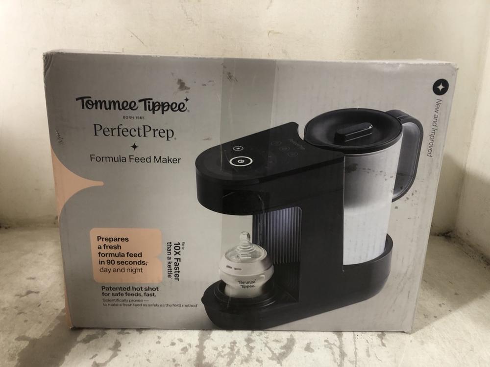 Lot 209  
            Chesterfield SR45 - Parcel Delivery Only 

                
TOMMEE TIPPEE PERFECT PREP FORMULA FEED MAKER (LOCATION: F5)