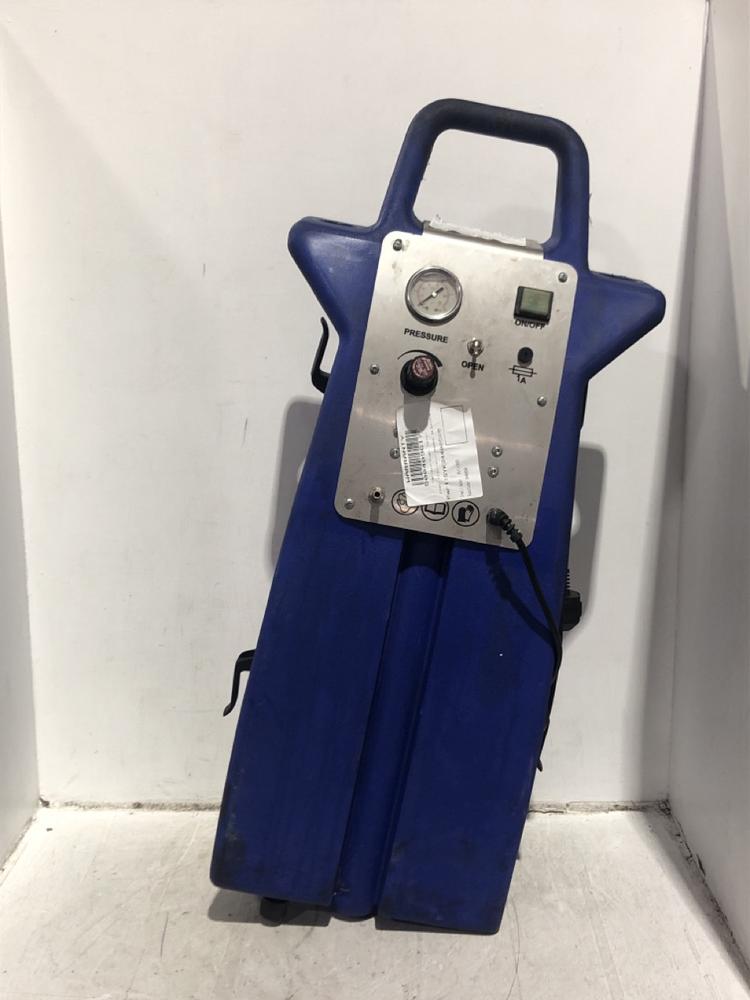 Lot 26  
            Chesterfield SR45 - Parcel Delivery Only 

                
SYKES PICKAVANT 240V ELECTRIC BRAKE BLEEDER ORIGINAL RRP £644 (LOCATION: B1)