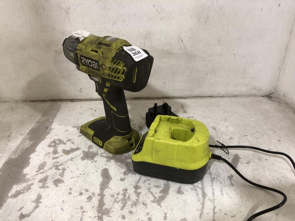 Lot 368  
            Chesterfield SR45 - Parcel Delivery Only 

                
RYOBI CORDLESS IMPACT R181W3 (LOCATION: F7)
