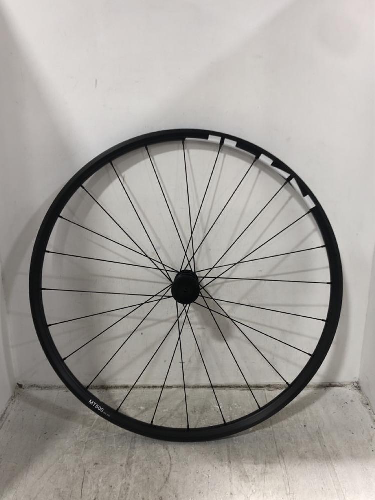 Lot 463  
            Chesterfield SR45 - Parcel Delivery Only 

                
SHIMANO MT500 29 INCH WHEEL FRONT (LOCATION: F10)