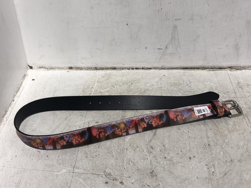 Lot 46  
            Chesterfield SR45 - Parcel Delivery Only 

                
SUPREME LAST SUPPER LEATHER BELT MULTI COLOUR ORIGINAL RRP£319 (LOCATION: B2)