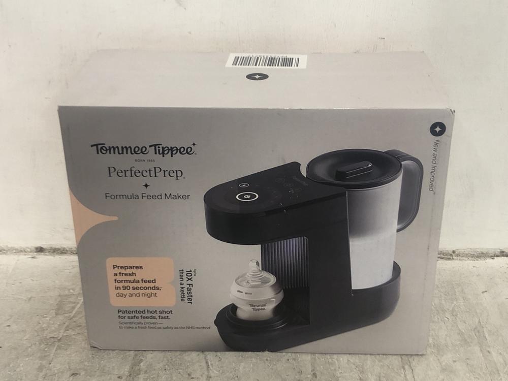 Lot 480  
            Chesterfield SR45 - Parcel Delivery Only 

                
TOMEE TIPPEE FORMULA FEED MAKER ORIGINAL RRP £139 (LOCATION: E1)