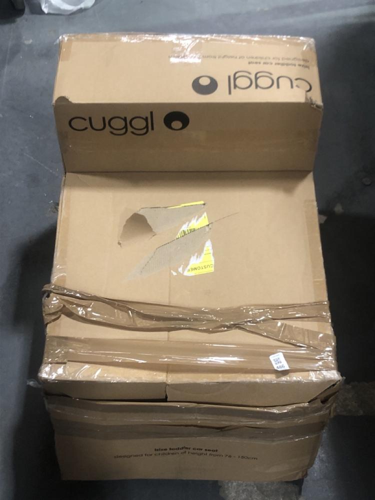 Lot 486  
            Chesterfield SR45 - Parcel Delivery Only 

                
CUGGL ISIZE TODDLER CAR SEAT 76-150CM (LOCATION: E1)