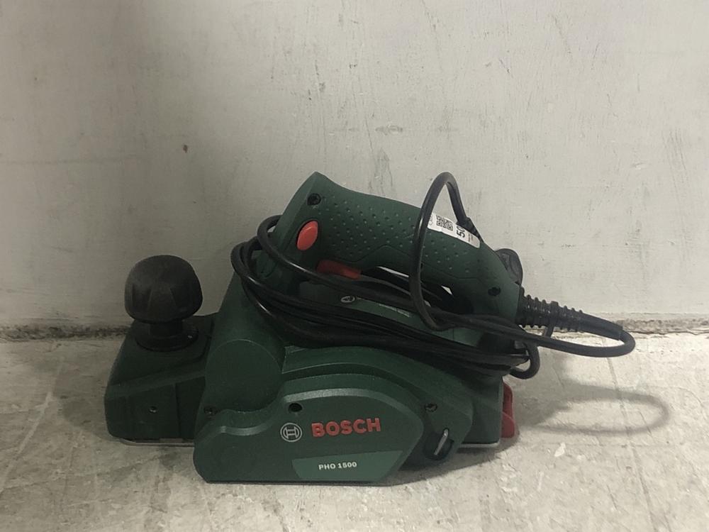 Lot 508  
            Chesterfield SR45 - Parcel Delivery Only 

                
BOSCH ELECTRIC PLANEE PHO 1500 (LOCATION: E2)