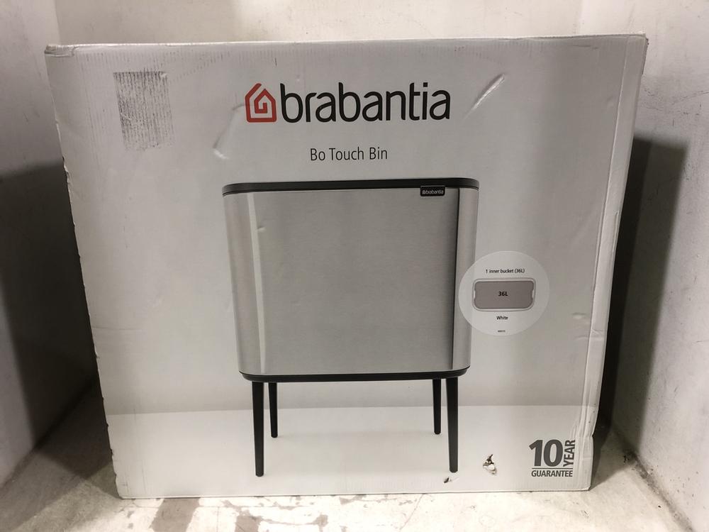 Lot 611  
            Chesterfield SR45 - Parcel Delivery Only 

                
BRABANTIA BO TOUCH BIN 36L (LOCATION: E5)