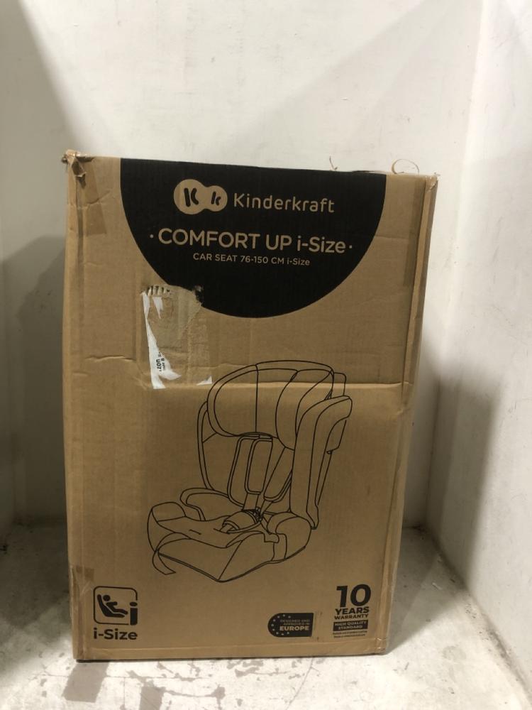 Lot 641  
            Chesterfield SR45 - Parcel Delivery Only 

                
KINDERKRAFT COMFORT UP I-SIZE CAR SEAT 76-150CM (LOCATION: E6)