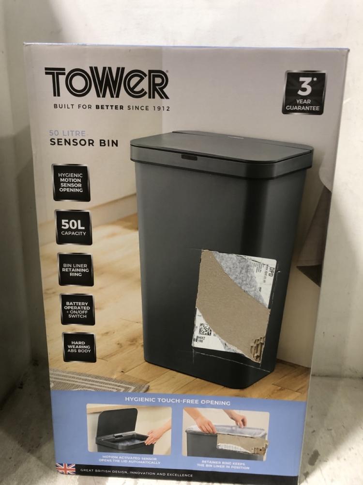 Lot 660  
            Chesterfield SR45 - Parcel Delivery Only 

                
TOWER 50 LITRE SENSOR BIN (LOCATION: E7)