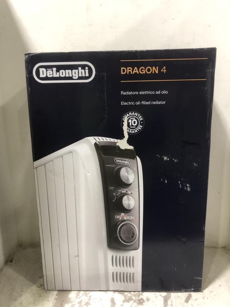 Lot 671  
            Chesterfield SR45 - Parcel Delivery Only 

                
DELONGHI DRAGON 4 OIL FILLED RADIATOR (LOCATION: E7)