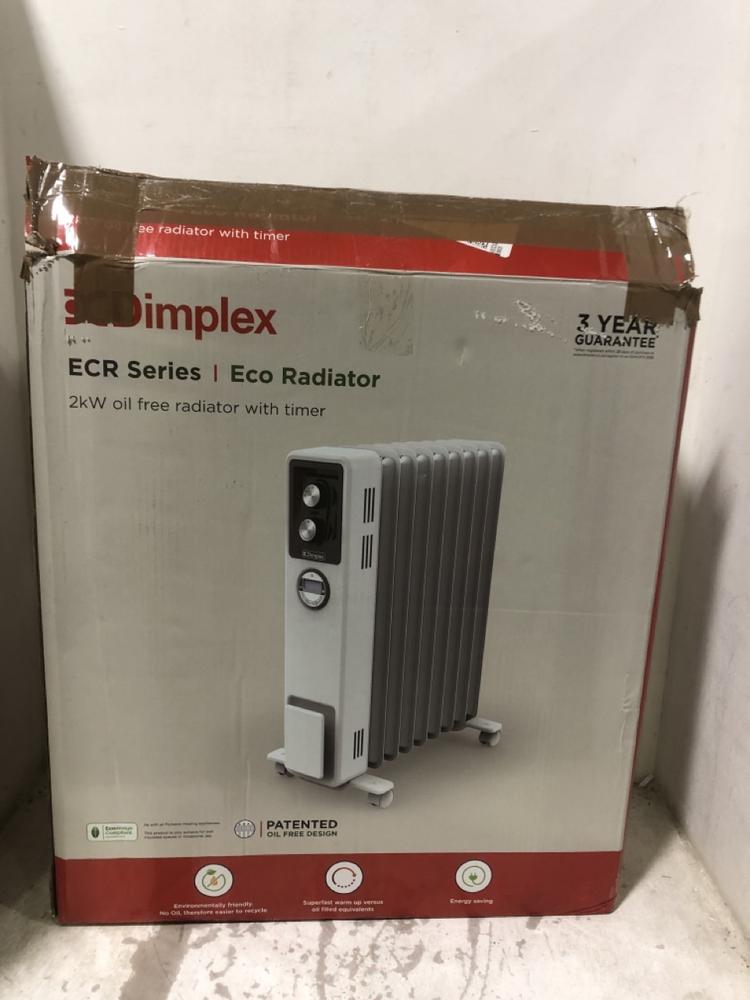 Lot 675  
            Chesterfield SR45 - Parcel Delivery Only 

                
DIMPLEX OIL FREE RADIATOR WITH TIMER (LOCATION: E7)