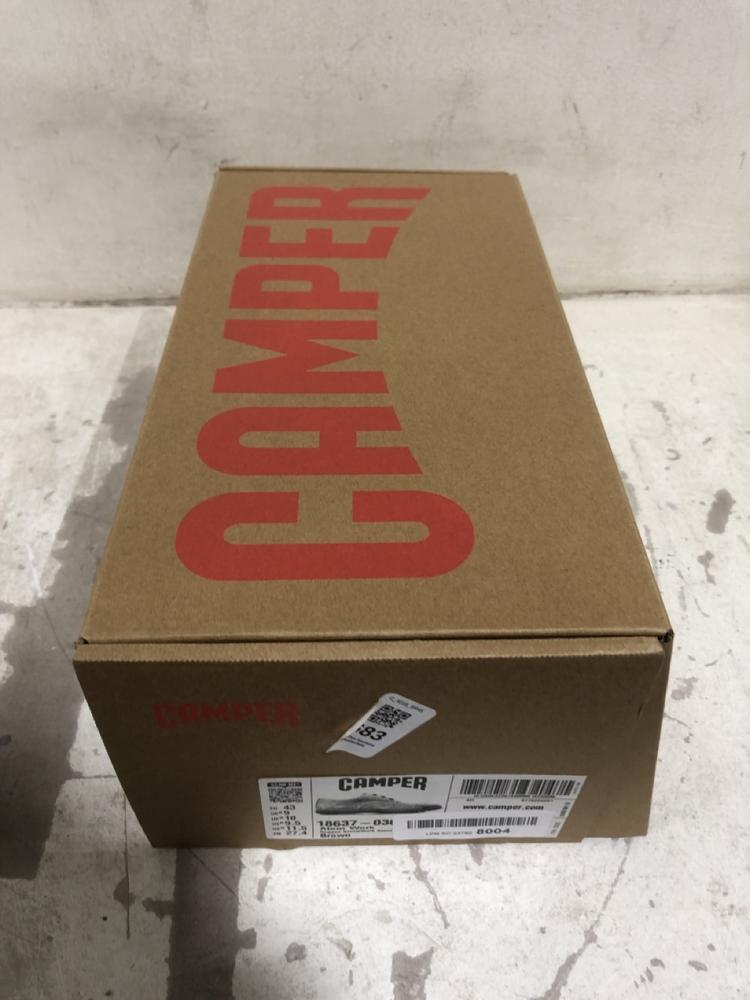 Lot 683  
            Chesterfield SR45 - Parcel Delivery Only 

                
CAMPER ATOM WORK BROWN UK SIZE 9 (LOCATION: E8)