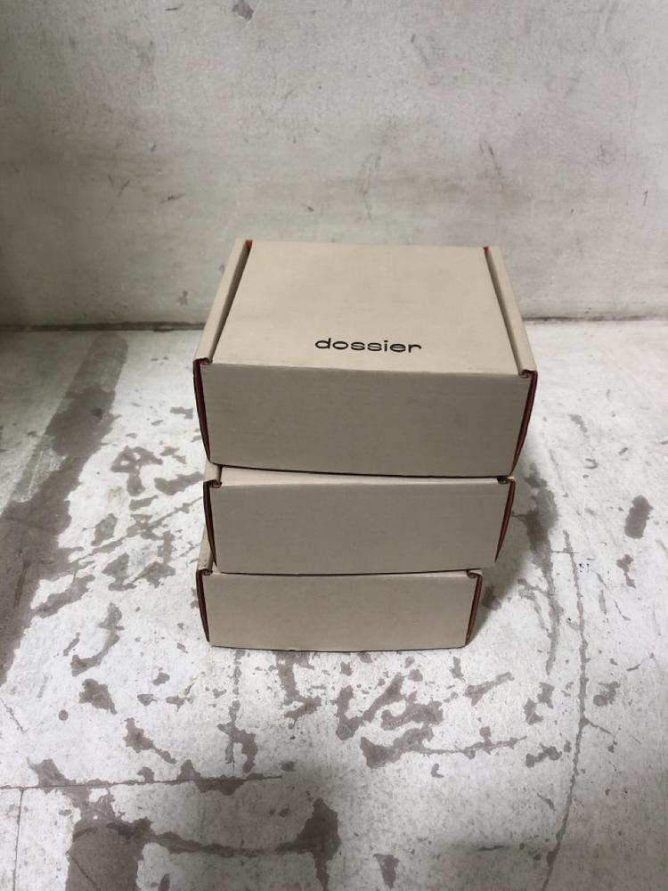 Lot 737  
            Chesterfield SR45 - Parcel Delivery Only 

                
3X DOSSIER FRUITY JASMINE PERFUME 1.7 FL OZ 50ML (LOCATION: E10)