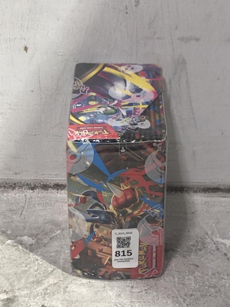 Lot 815  
            Chesterfield SR45 - Parcel Delivery Only 

                
POKEMON MEGA EVOLUTION BOOSTER BOX (LOCATION: D1)