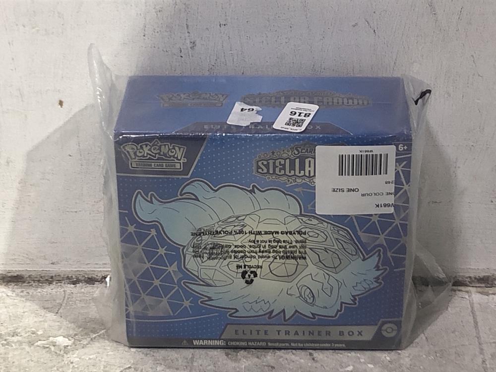 Lot 816  
            Chesterfield SR45 - Parcel Delivery Only 

                
POKEMON STELLAR CROWN ELITE TRAINER BOX (LOCATION: D1)