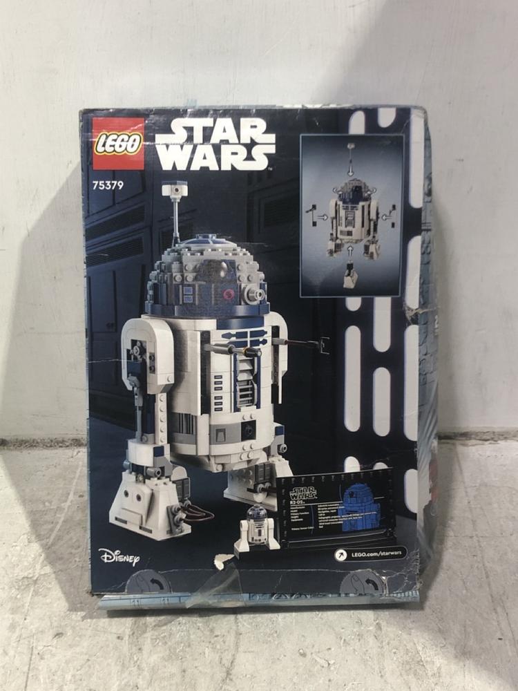 Lot 820  
            Chesterfield SR45 - Parcel Delivery Only 

                
LEGO STAR WARS 75379 R2-D2 (LOCATION: D1)