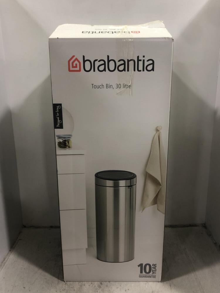 Lot 829  
            Chesterfield SR45 - Parcel Delivery Only 

                
BRABANTIA TOUCH BIN 30 LITRE (LOCATION: D2)