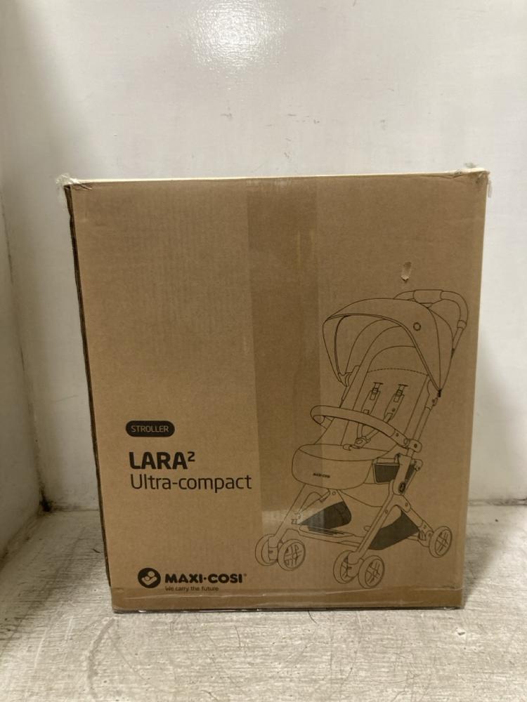 Lot 856  
            Chesterfield SR45 - Parcel Delivery Only 

                
MAXI.COSI LARA 2 ULTRA COMPCT STROLLER (LOCATION: D3)