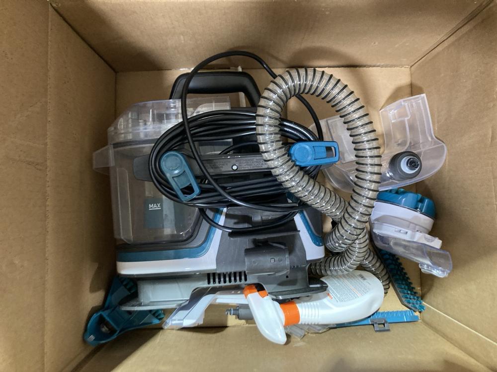 Lot 861  
            Chesterfield SR45 - Parcel Delivery Only 

                
VAX SPOT WASH MAX DUO SPOT WASHER ORIGINAL RRP-£220 (LOCATION: D3)