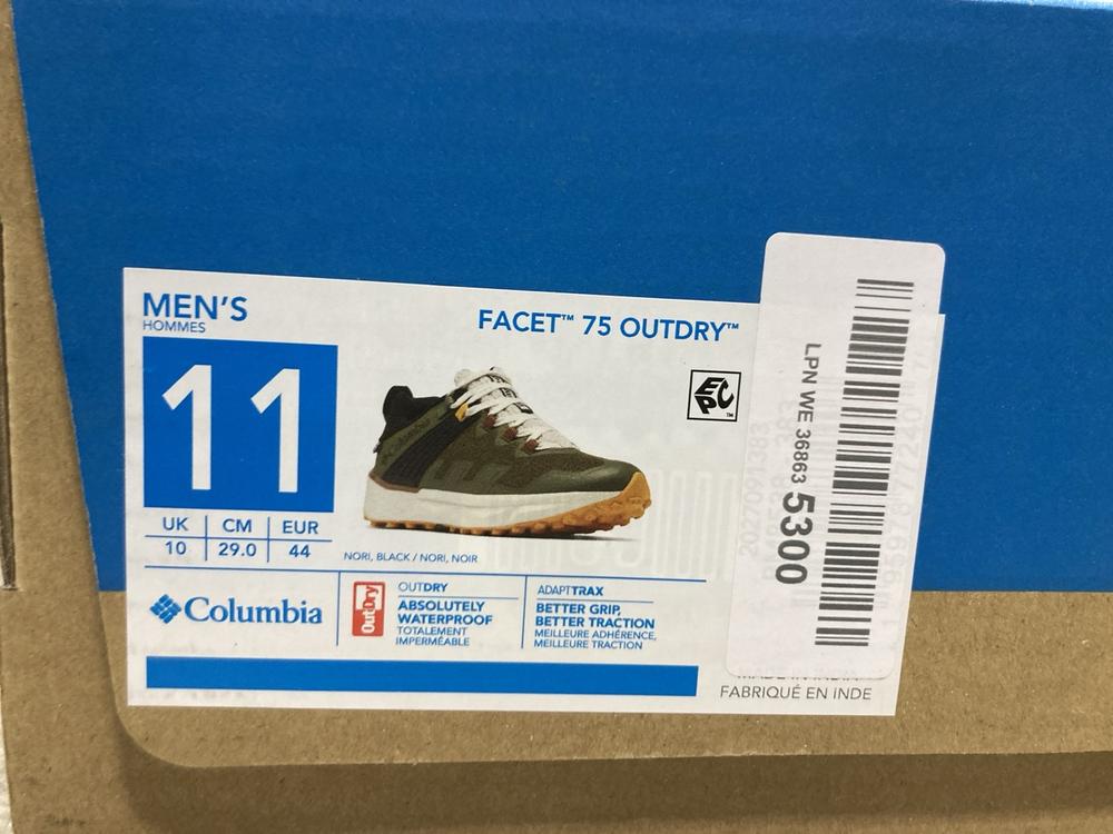 Lot 880  
            Chesterfield SR45 - Parcel Delivery Only 

                
COLUMBIA FACET 75 OUT DRY UK SIZE 10 (LOCATION: D4)