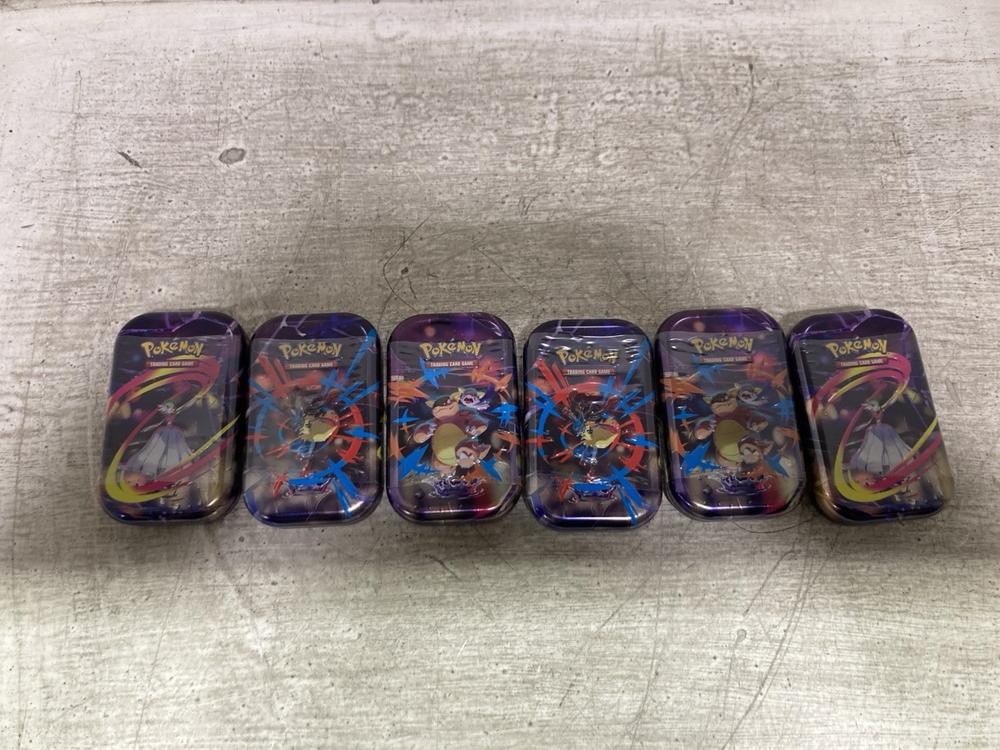 Lot 881  
            Chesterfield SR45 - Parcel Delivery Only 

                
6X POKEMON TCG MAGE HEROS MINI TIN (LOCATION: D4)