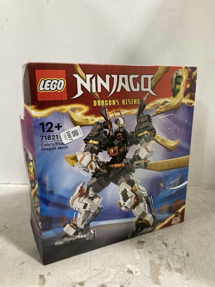 Lot 1007  
            Chesterfield SR44 - Parcel Delivery Only 

                
LEGO NINJAGO DRAGON RISING SET (LOCATION: D7)