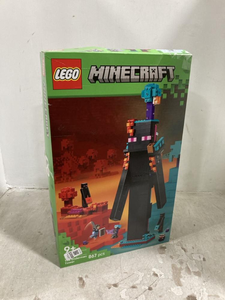 Lot 1008  
            Chesterfield SR44 - Parcel Delivery Only 

                
LEGO MINECRAFT THE ENDERMAN TOWER SET (LOCATION: D7)