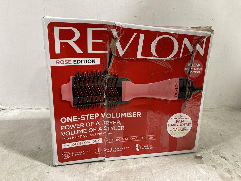 Lot 1010  
            Chesterfield SR44 - Parcel Delivery Only 

                
REVLON ONE STEP VOLUMIZER HAIR DRYER (LOCATION: D7)