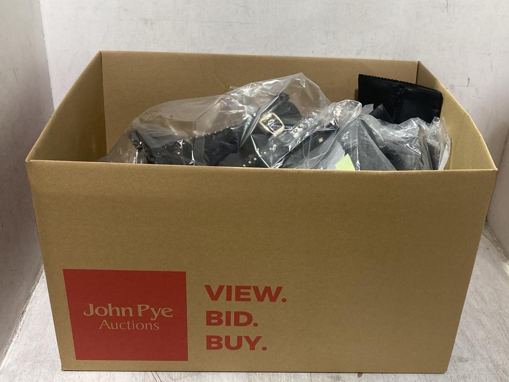 Lot 1082  
            Chesterfield SR44 - Parcel Delivery Only 

                
BOX OF ASSORTED WOMEN'S SHOES TO INCLUDE RIVER ISLAND LEATHER BOOTS IN BLACK SIZE...