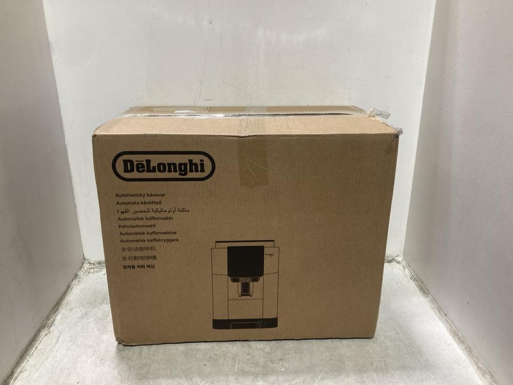 Lot 1095  
            Chesterfield SR44 - Parcel Delivery Only 

                
DELONGHI AUTOMATIC COFFEE MACHINE (LOCATION: C1)