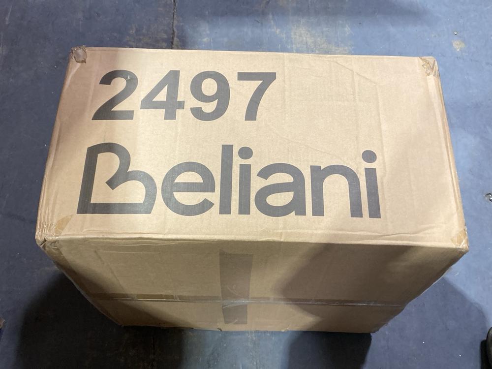 Lot 1121  
            Chesterfield SR44 - Parcel Delivery Only 

                
BELIANI ARMCHAIR VAASA FABRIC LIGHT GREY - ITEM NO. 2497 - ORIGINAL RRP £79.99 (L...