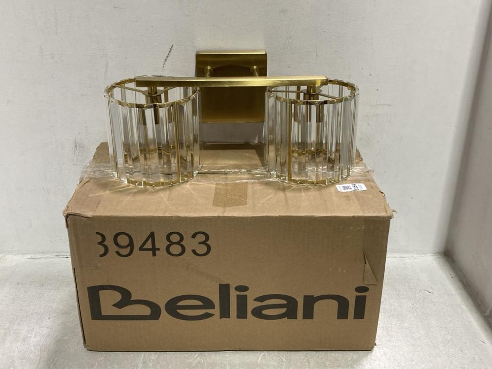 Lot 1154  
            Chesterfield SR44 - Parcel Delivery Only 

                
BELIANI LIGHT SHADE - ITEM NO. 239483 - TO INCLUDE BELIANI BASKET - ITEM NO. 3695...