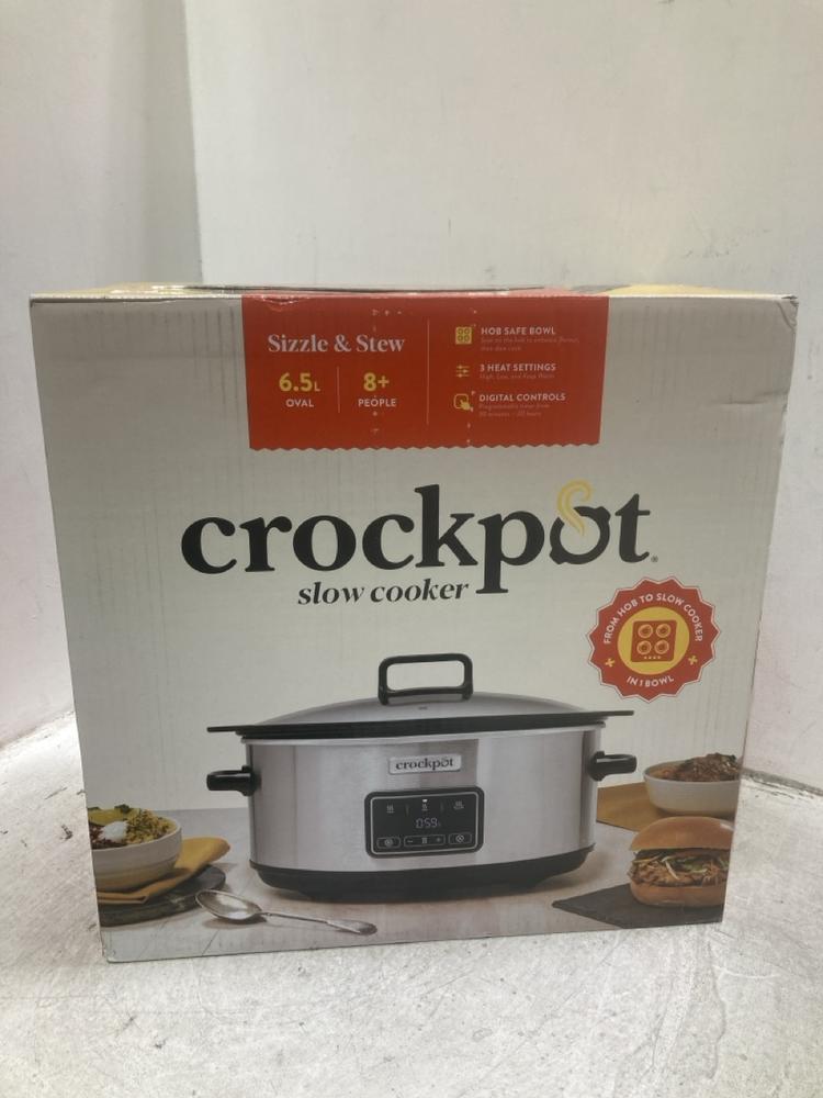 Lot 1167  
            Chesterfield SR44 - Parcel Delivery Only 

                
MORPHY RICHARDS BREAD MAKER TO INCLUDE CROCKPOT SLOW COOKER 6.5L (LOCATION: C4)