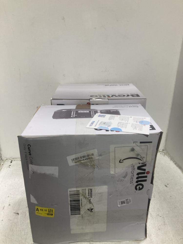 Lot 1171  
            Chesterfield SR44 - Parcel Delivery Only 

                
BREVILLE 4 SLICE TOASTER TO INCLUDE BREVILLE BRITA HOT CUP (LOCATION: C4)
