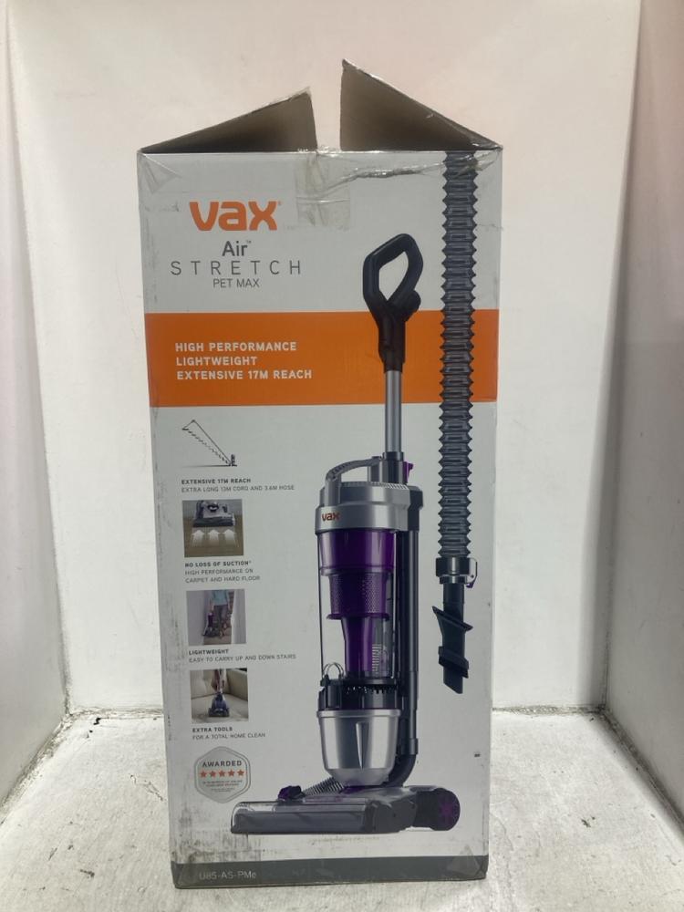 Lot 1177  
            Chesterfield SR44 - Parcel Delivery Only 

                
VAX STRETCH PET MAX VACUUM (LOCATION: C4)