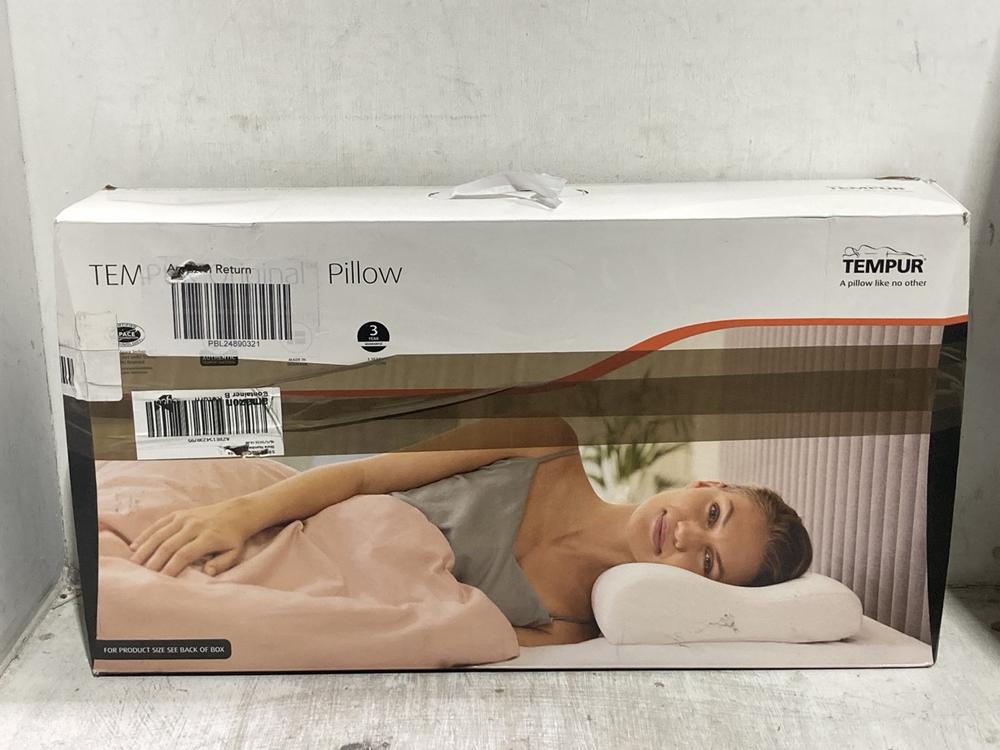 Lot 1218  
            Chesterfield SR44 - Parcel Delivery Only 

                
TEMPUR ORIGINAL PILLOW SIZE QUEEN LARGE (LOCATION: C6)